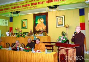 Ho Chi Minh city: Committee for Buddhists’ Guidance holds conference on Buddhist Affairs 2014